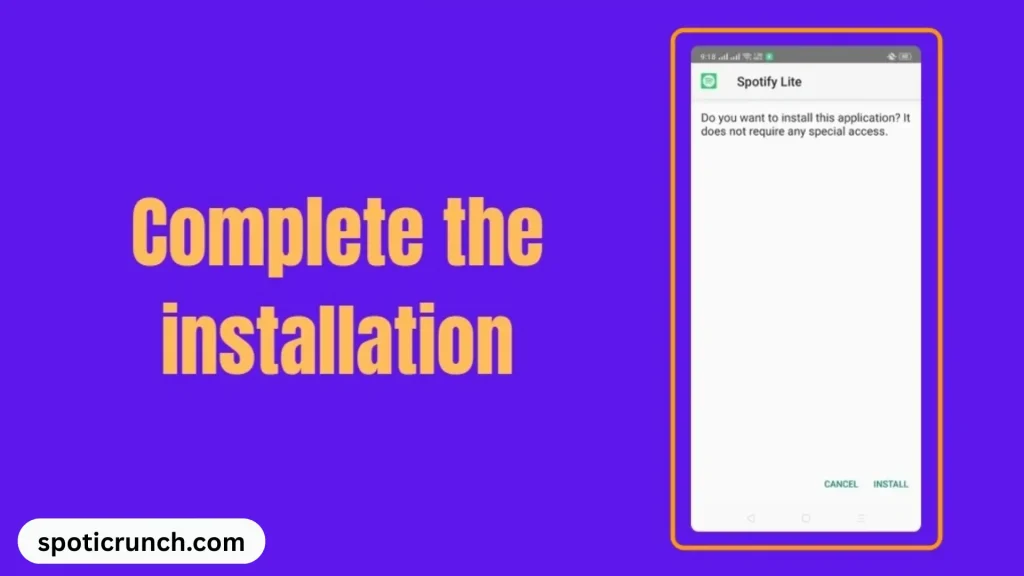 Complete the Installation