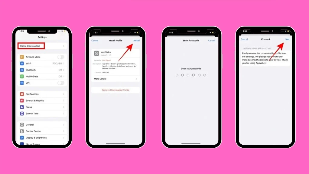 Download Spotify++ via App Valley 1