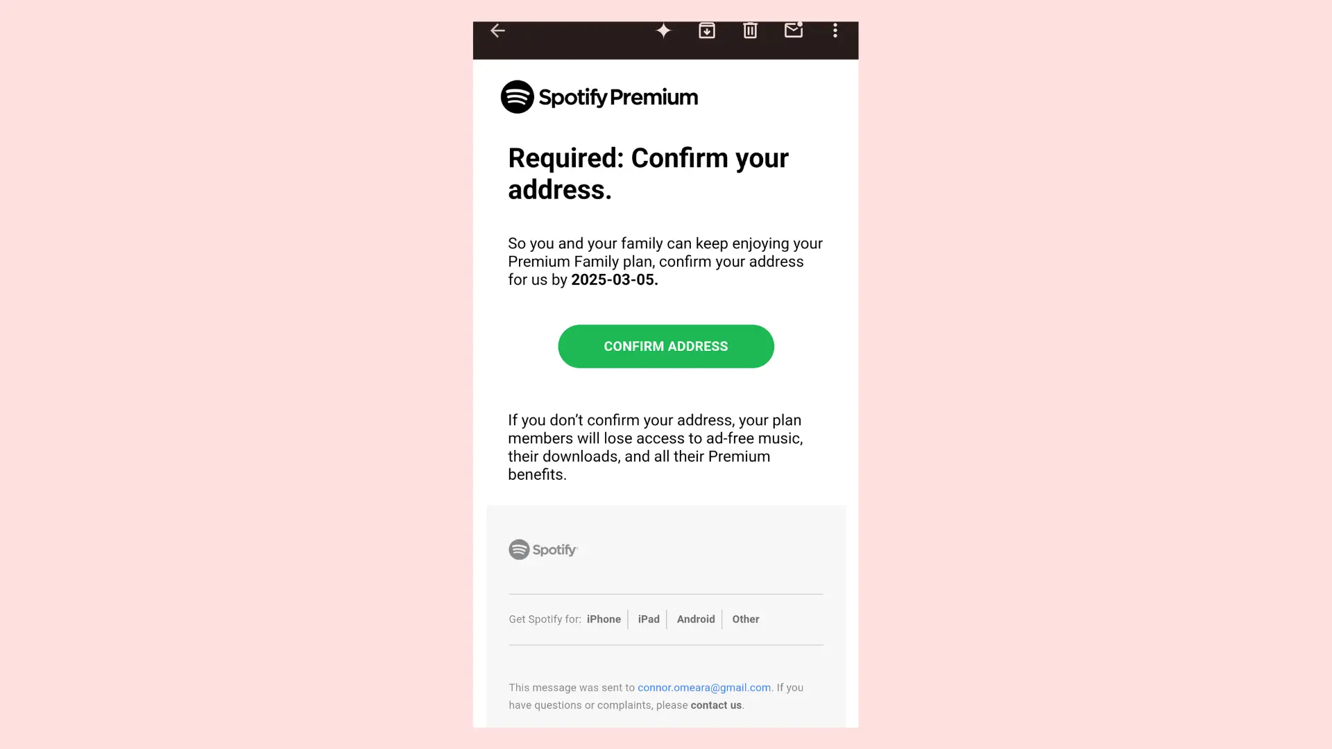 Change Spotify Email 4
