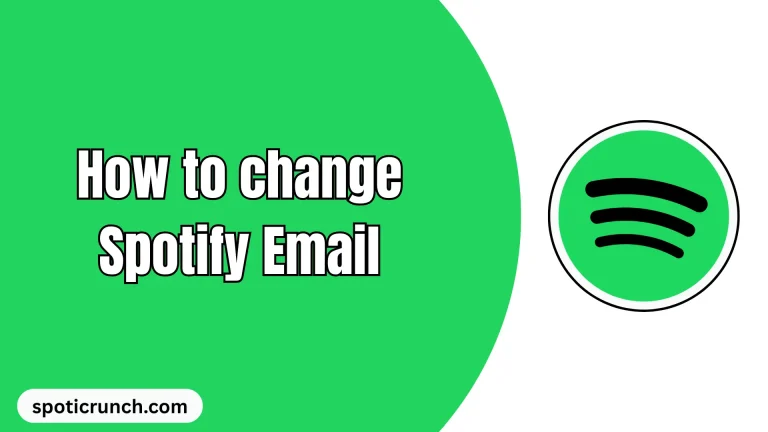 How to change Spotify Email