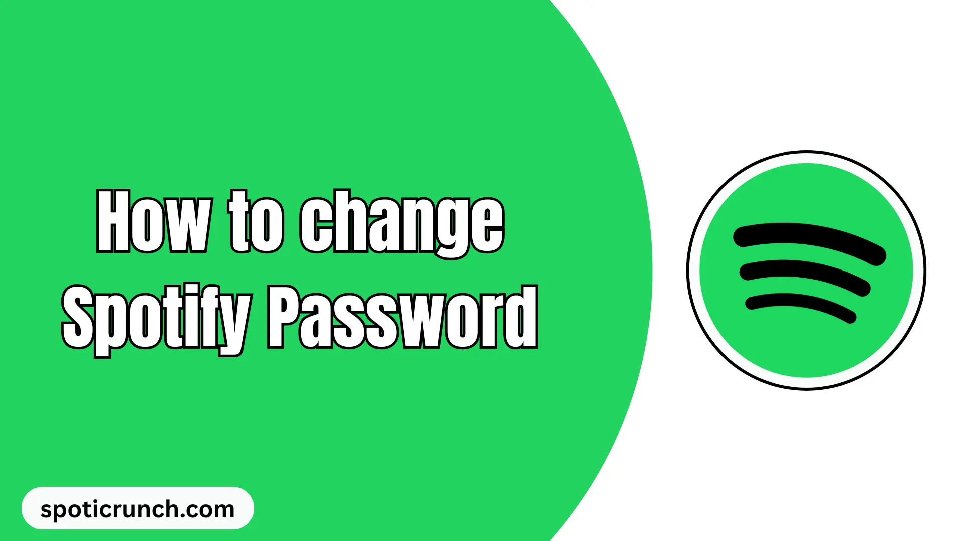 How to change Spotify Password