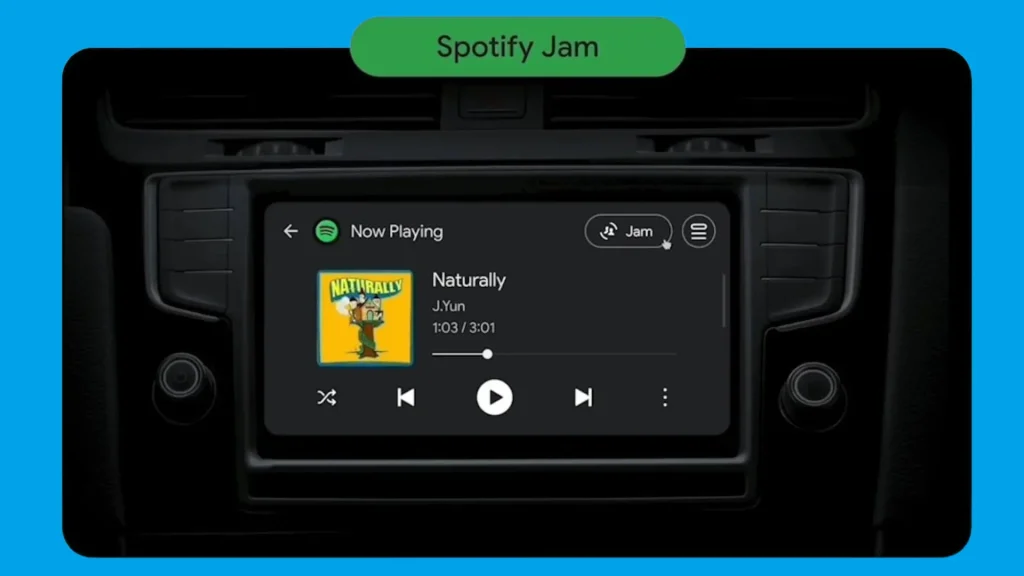 Spotify Jam on Android Auto